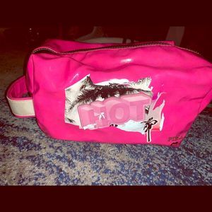 PINK makeup bag